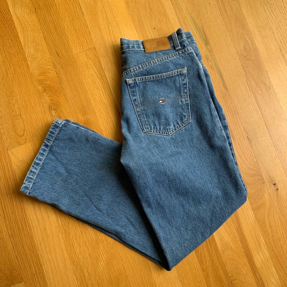 vintage tommy hilfiger boyfriend jeans y2k